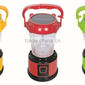 Rechargeble camping lantern high power led solar with dry battery set camping light ja-1970