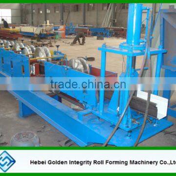 Steel Rain Gutter Cold Roll Forming Machine