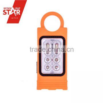 Small Cheap Portable Battery Powered 8+1 LED Emergency Light