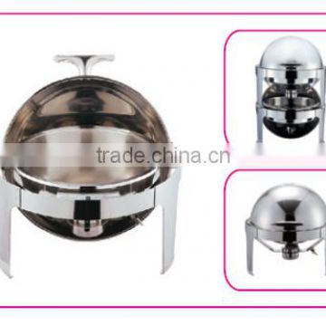 Luxury Roll Top Stainless Steel Chafer / Chafing Dish