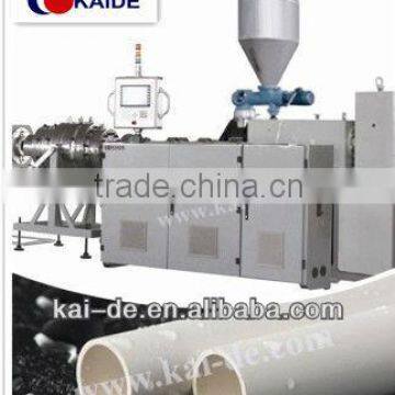 pvc drainage pipe extrusion line