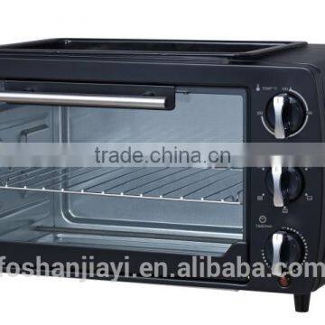 20L 2 in 1 bbq and convectional function toaster oven for baking electric bread oven