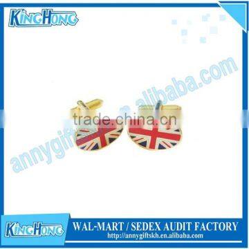 Country flag design military cufflinks