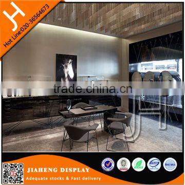 Wooden Corner Showcase Cabinet Stands Design photo-2