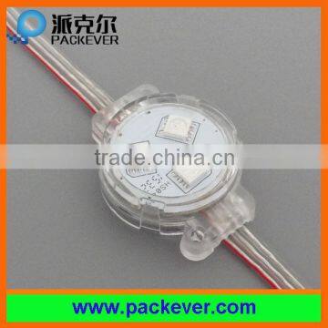 30mm Waterproof 12V 0.72W Full Color RGB Programmable LED Pixel Module photo-4