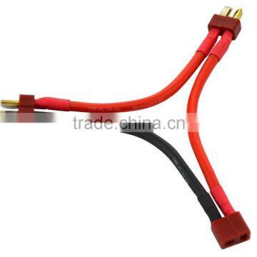 Deans T Plug Female Male Plug Series Battery Connector Adapter Cable For RC Battery In Radio Control Toys