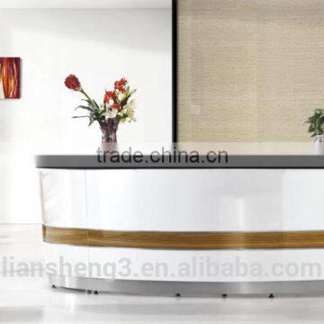 Hot Sale Front Desk Counter Office Furniture Reception Table photo-4