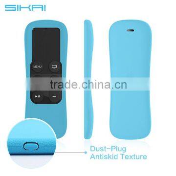 Sikai LowPrice Luminous Ergonomic silicone Protective Skin For Newest 4th Generation Apple TV4 Siri Remote Controller Case Cover