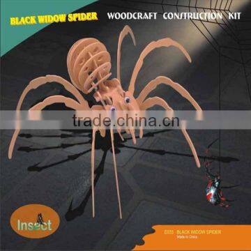 Black Widow Wooden Puzzles