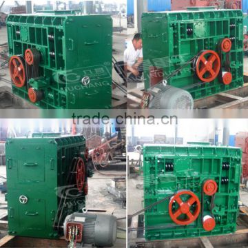 Quad roller three-times stone roller crusher that Patent product of our company