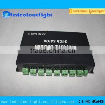 DMX RGB LED Strip Light RGB Pixel 24 Channels DMX Decoder PWM photo-2