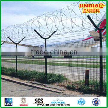 Y type airport fence/airport perimeter fence(28years factory)