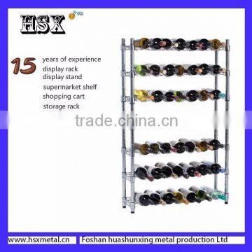 customized metal whisky display rack