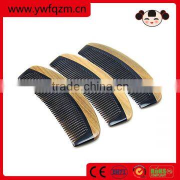 OEM wooden and horn hair beard comb