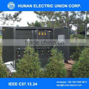 Pad-Mounted Transformer, Compartmental-Type, Self-Cooled, Three-Phase Distribution Transformers