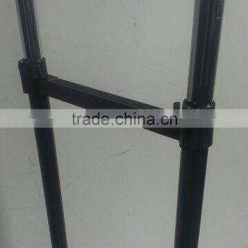 Customized Stackable Double Pole Iron Cloth Display Rack for Store photo-6