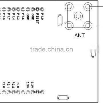 Wireless 1km CC1110 pa RF Wireless Module UHF Transiver Water Meter Module photo-2