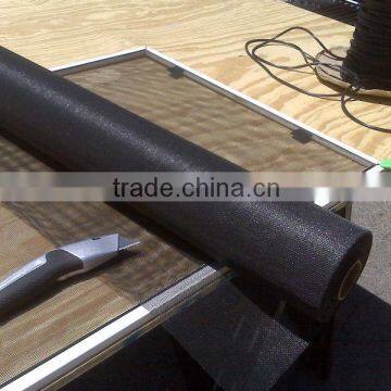 Professional Manufacture Good Quality Black iron window screening