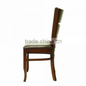 Furniture Wooden Beauty Chair Chinese Drum Bar Stool Leather