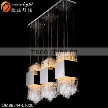 Lamparas modernas led modern led lighting modern led crystal chandelier OM88544W