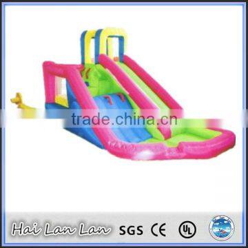 2015 hot sale china wholes inflatable shark water slide for children