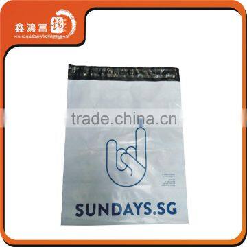 Custom logo printed colorful mailing plastic bag