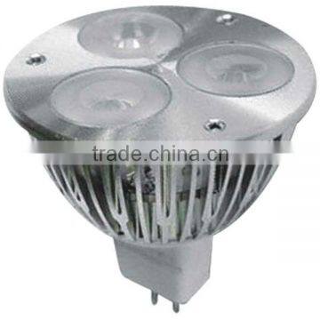 MR16 12V 3*1W high power LED lamp led spotlight CE/Rohs