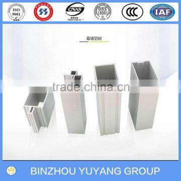 alluminum section 6063 for glass block screen wall