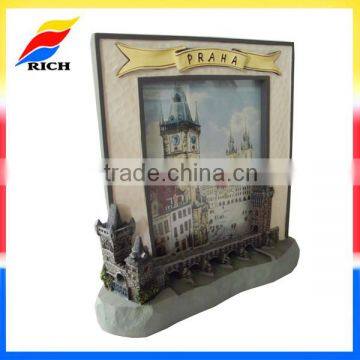 Custom design praha scenery cheap photo picture frames