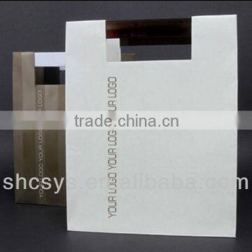 AEP 2013 New Fashion Paper Bag for Customized Logo With Fixed Horizontal Handle