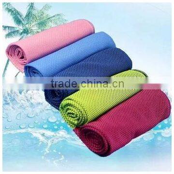 Eco-friendly Customized logo magic cooling towel