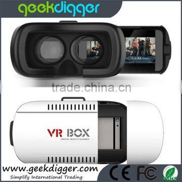 VR box 1.0 with Joystick Brand new 3d video glasses with low price For smart phone/Tablet/Pad