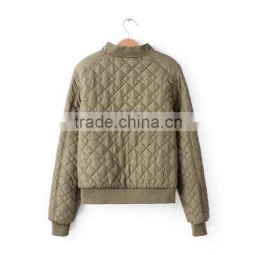 Fashion Women Down Zip Clothes Lady Girl Cotton Padding Padded Bulk Wholesale Jacket photo-6