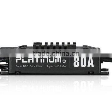 Hobbywing RC Aircraft System Platinum 60A V4 Brushless ESC Higher Driving Efficiency Longer Flight Time Lower ESC Temperature photo-2