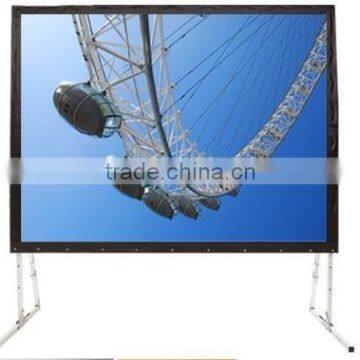 VS Fast folding projector screen China manufactrue supply competitive price!!!
