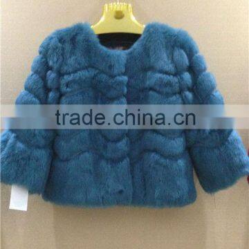 children/adult rabbit fur coat B13