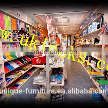 Customized stationery shop furniture design&stationer display cabinet&stationer display stand