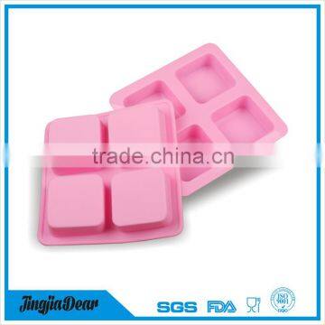 Alibaba food grade non-stick handmade silicone soap mold