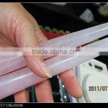 Wholesale Natural Clear/rose Crystal Wand Messager photo-3