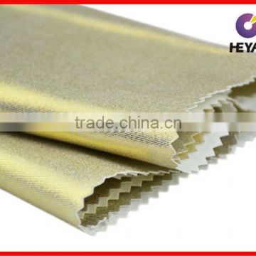 Cotton Stretch Drill Metallic Coating Fabric