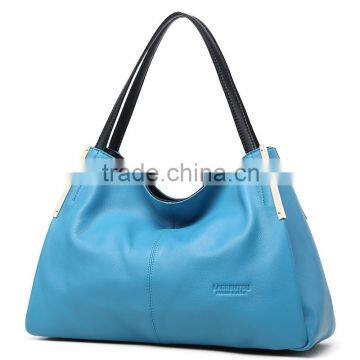 pu Designer Wholesale Leather Handbags Branded Bags Made in China photo-5