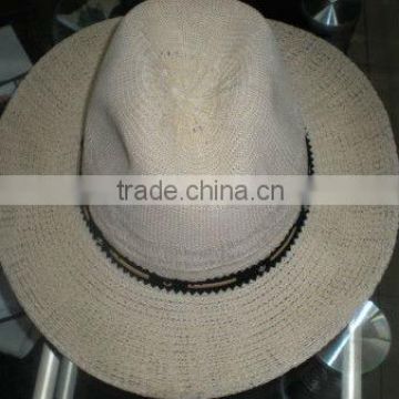 string knitted braid weave plait cowboy hat