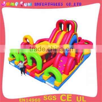 inflatable obstacle slide inflatable fun city inflatable large slide