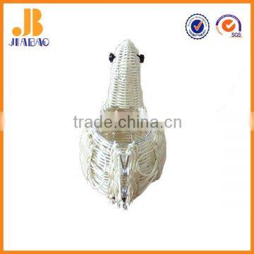 Mini Handicraft Rattan and Wire Egg Basket