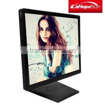 19 Inch lcd display multitouch resistance touch monitor