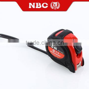 2m,3m/5m/7.5m ABS+TPR Wholesale Stainless Retractable Metal Meter Measuring Tape Measure