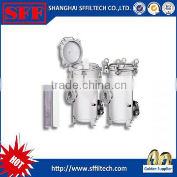 High grade big capacity stainless steel filter housing