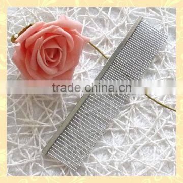 Free sample metal pet comb with simple design