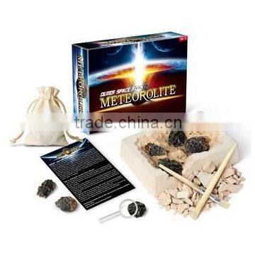 Archaeology Dig And Discover Kit of Outer Space Rock (Meteorite) Dig Kit