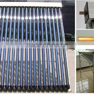 Pressurized Thermal Heating Solar Power System of Solar Collector with Heat Pipe